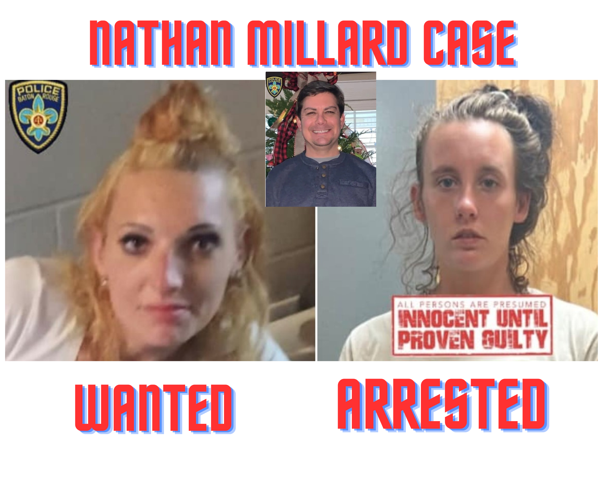 1 PROSTITUTE ARRESTED, 1 WANTED IN CONNECTION WITH NATHAN MILLARD’S BODY DISPOSAL